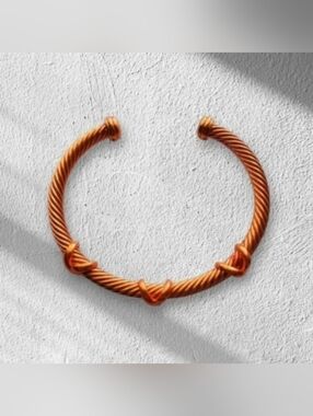 Stylish Twisted "Cable" Bracelet